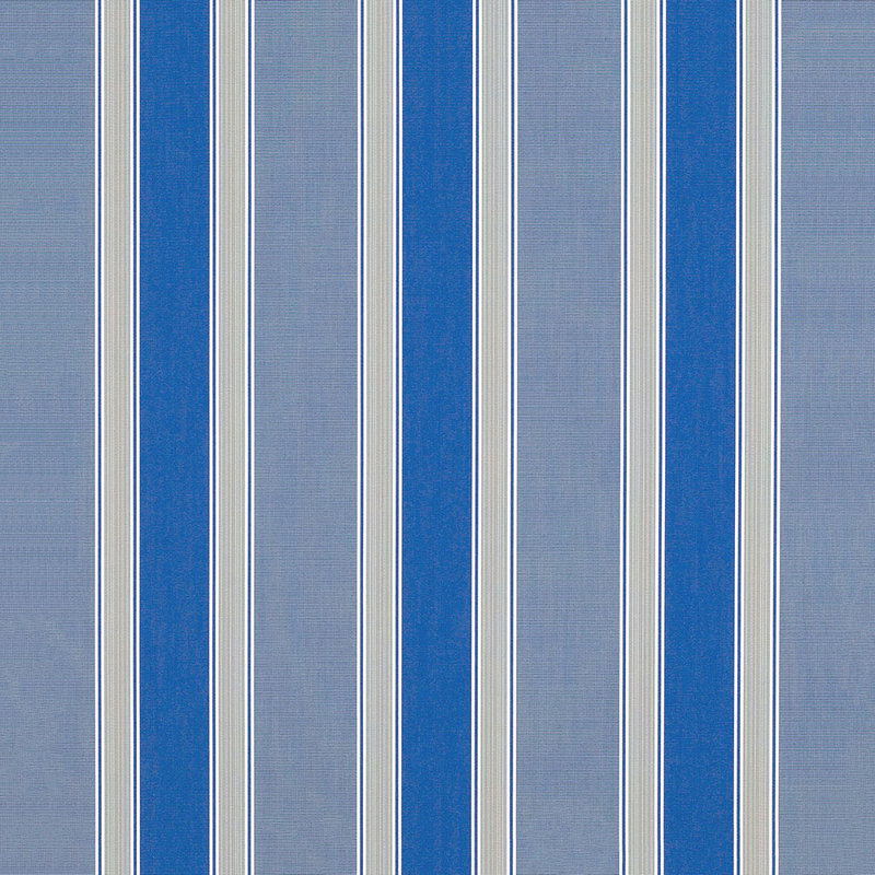 Sunbrella 46" Stripes Fabric, Pacific