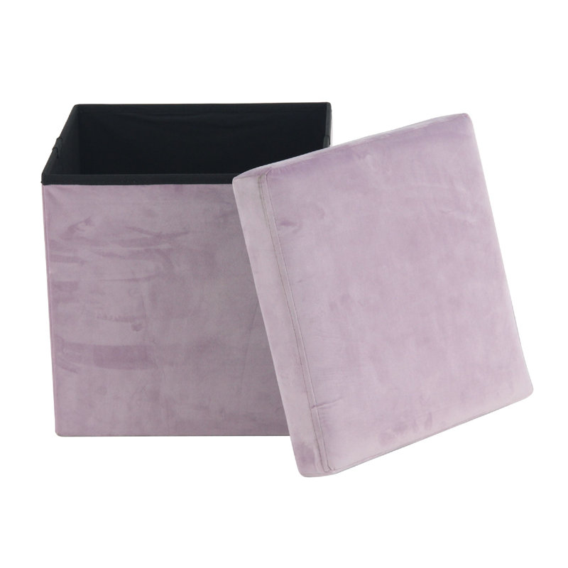 Tabouret de coiffeuse Isiah, Rose