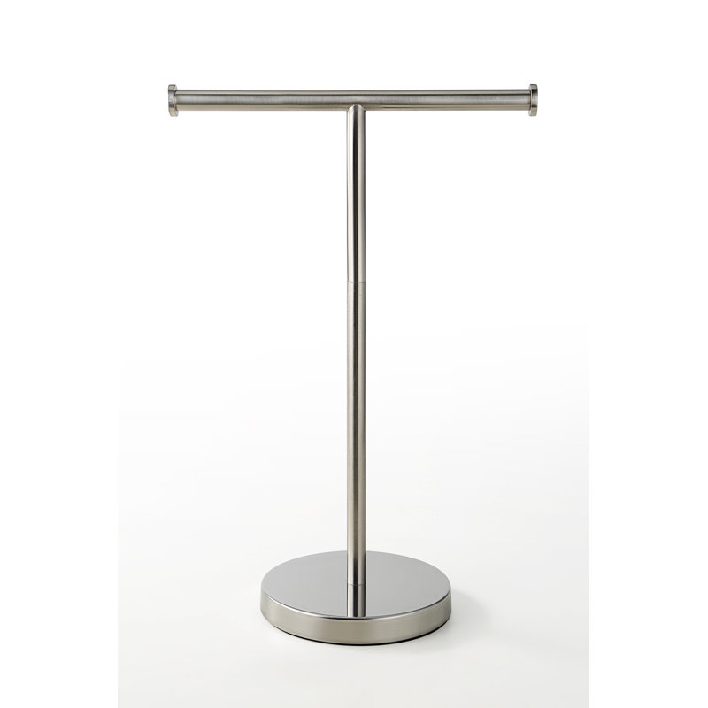 Satin Nickel Stainless Steel Countertop Hand Towel Rack