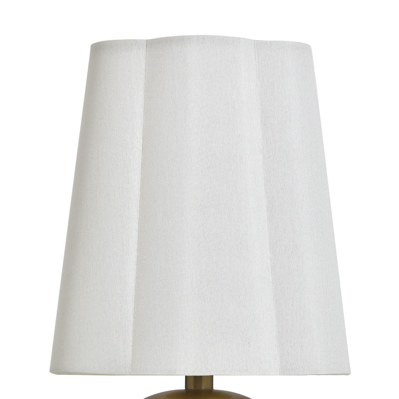Lampe de table Tamal Day for Stylecraft Rosalind, Havane clair, Beige naturel