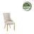 Dillmon Tufted Velvet Dining Chair with Gold Chrome Legs-1991370820
