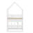 Playful House Bed Frame Equipped with Glow-Feature Shelves-1129331125