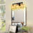 Adonus 3 - Light Dimmable Rattan Vanity Light
