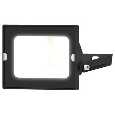 Outdoor Floodlight (Black) 850lm IP65 Rated LED Integrated 10W Flood Light - 4L2/1010