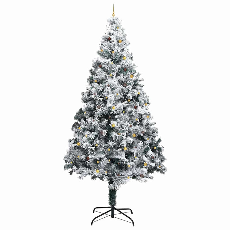 13.12' H Lighted Artificial Christmas Tree