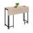 Table With Drop Leaf, Brown Finish