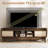 Bay Isle Home™ Wooden Tv Stand For Tvs Up To 65" With Storage Adjustable Shelf & Sliding Doors Walnut