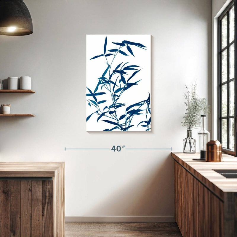 Harnek Indigo Botanica I, H 36 po x l 24 po