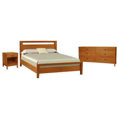 Mansfield Solid Wood Piece Bedroom Set