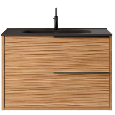 Meuble-lavabo mural simple 32 po Nora