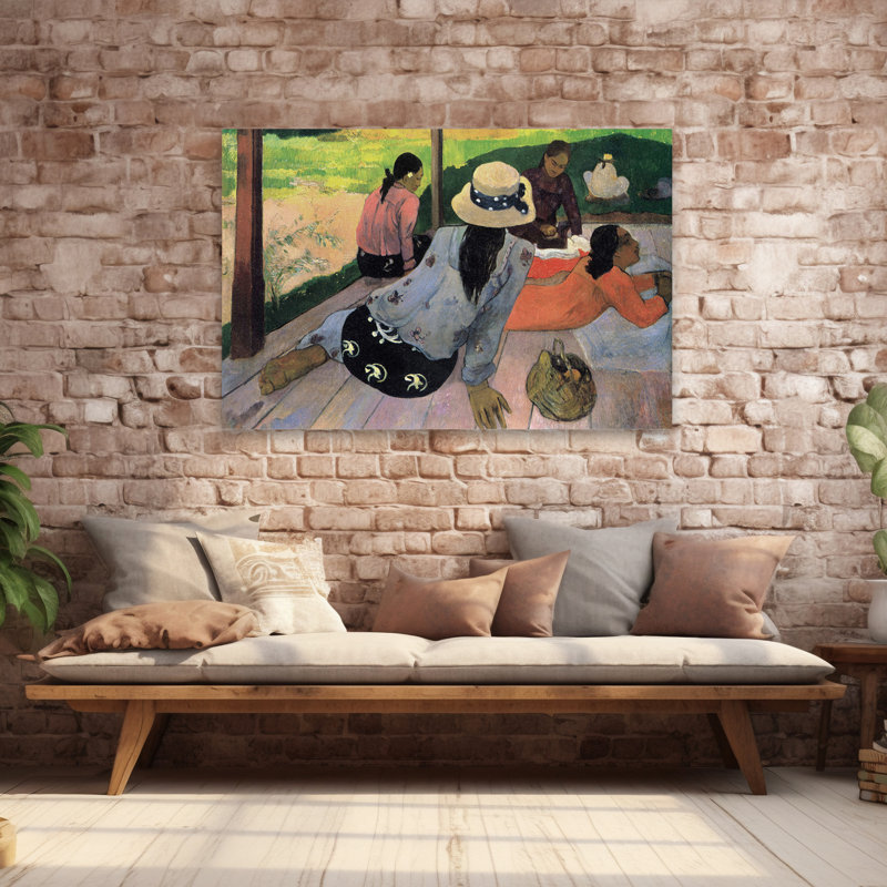 La Siesta - musée figuratif d'art post-impressionniste, H 40 po x l 60 po