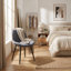 Chaise d'appoint rembourrée et rembourrée en similicuir Chardee-1038392901