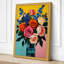 Vibrant Floral Arrangement Botanical - Wrapped Canvas-2074437569-2074437581