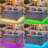 Farmhouse Lift Top LED Coffee Table With Storage-464484020