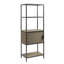 3-Shelf Bookcase With Storage Cabinet