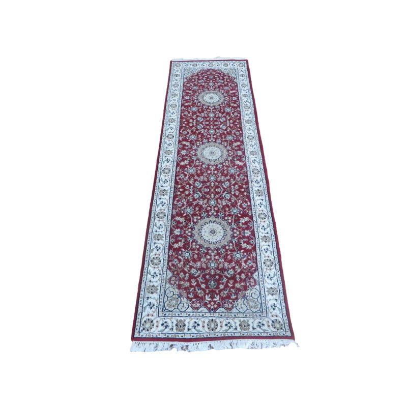 Repsimia One-of-a-Kind 2'6" X 8'3" Wool Area Rug in Red