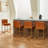 26" Modern Faux Leather Counter Stools, with Sturdy Metal Base-1043610195-1043610197
