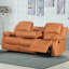 Shewmaker 3 Seater Faux Leather Reclining Sofa-2132727363-2061591417