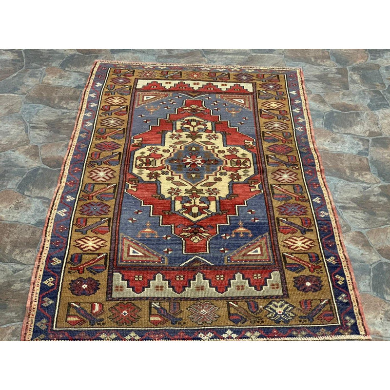 Tapis tribal Bhavith 3 pi x 5 po Anatolian