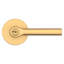 Lifetime (PVD) Satin Brass Entry Door Lever
