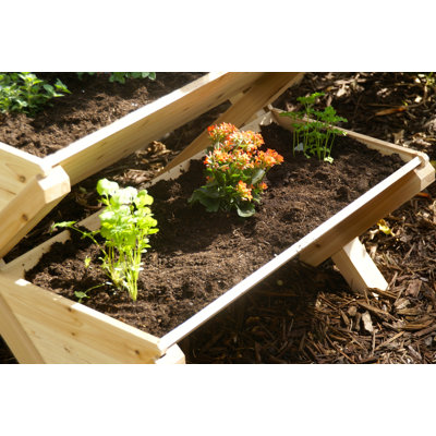Jardin vertical en bois 3 pi x 3 pi Konkol