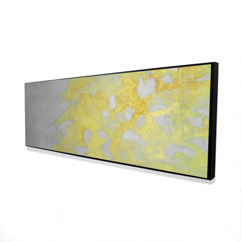 «Gold Erosion» sur toile