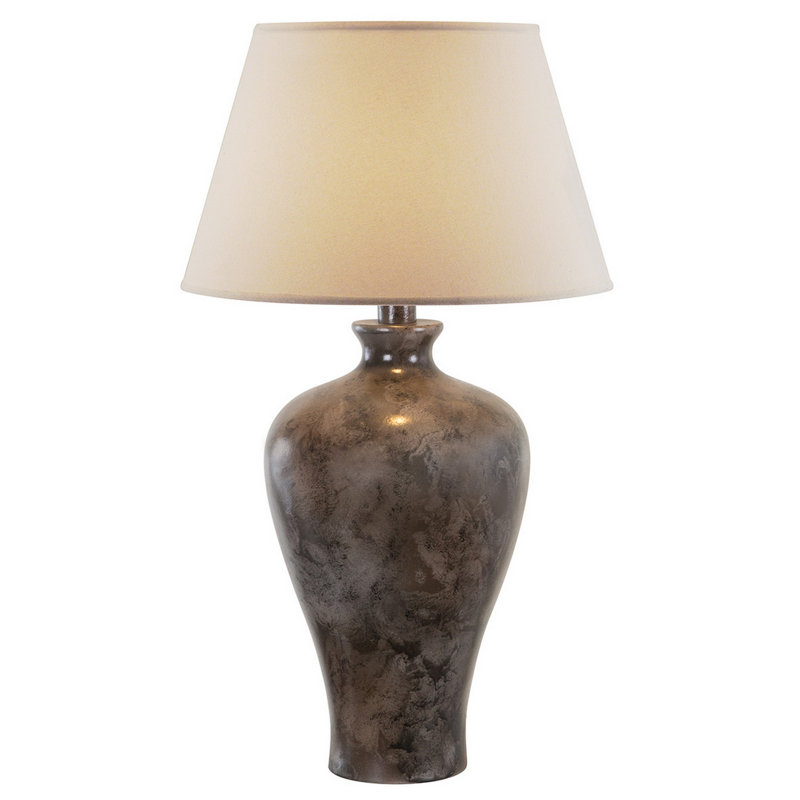 Jersie Ceramic Lamp, Brown
