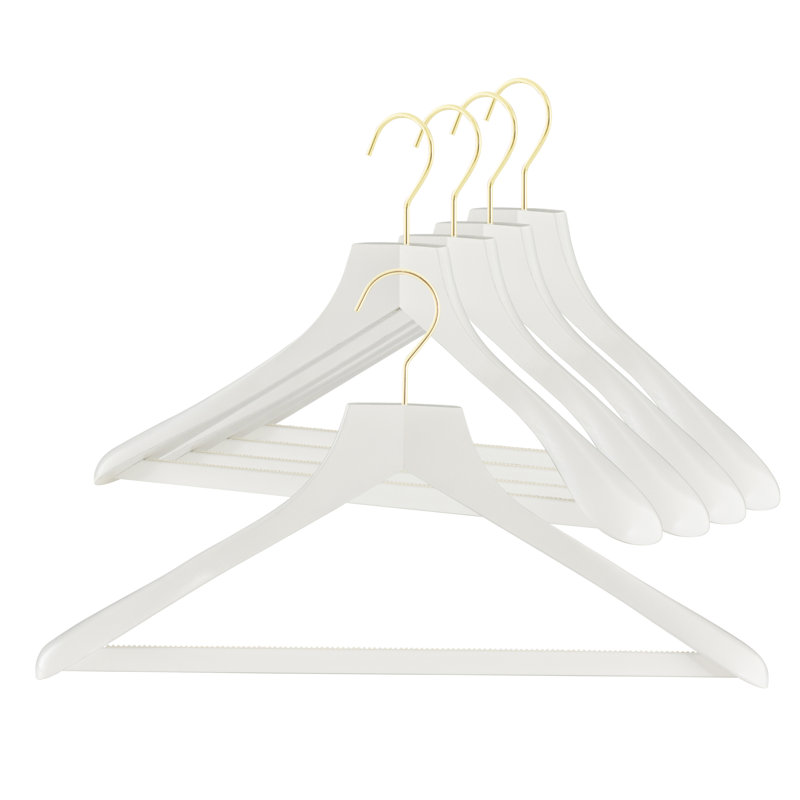 Wood Standard Hanger, White