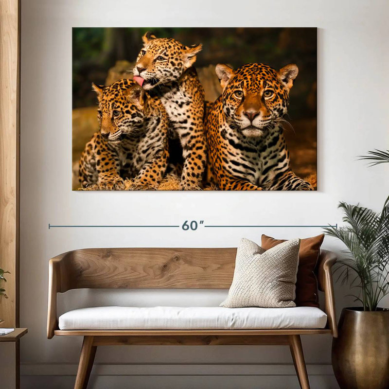 Brampt Jaguar Tribe, H 34 po x l 51 po