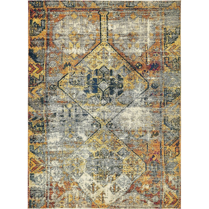 Oriental Indoor Rug, Rectangle 9' x 12'