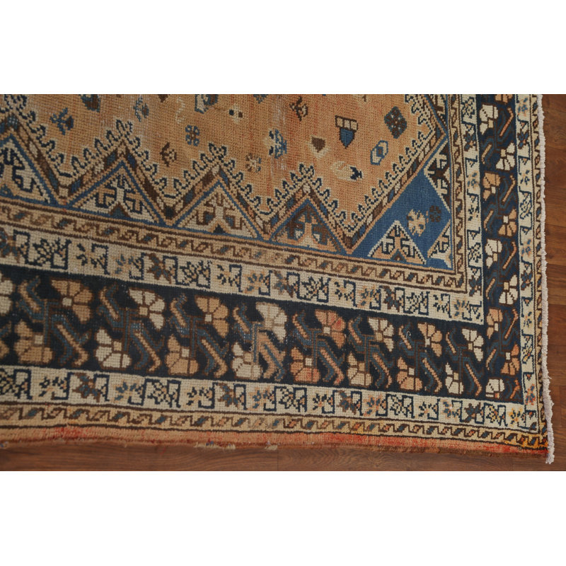 Tapis tribal en laine 7 x 10