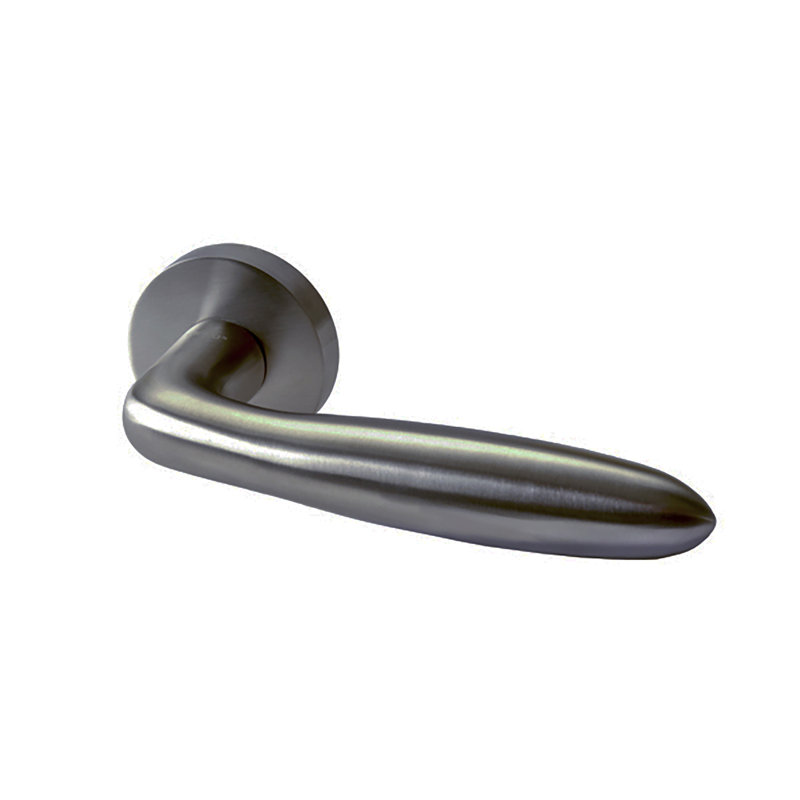 Privacy Door Lever Set, Satin Stainless Steel, 2.375"