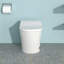 Bidet de toilette intelligent avancé - chasse d'eau automatique, siège chauffant, lavage à l'eau chaude, affichage à DEL, couleur avec fonction d'ouverture et de fermeture, sécheuse, nuit, lavage en mouvement