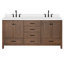Ensemble de meuble-lavabo double 73 po Grevera-1134603422