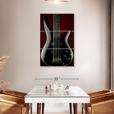 Abarca Black Electric Guitar