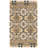 Blossom Tufted Wool/Cotton Performance Floral Rug in Blue/Gold-95854731
