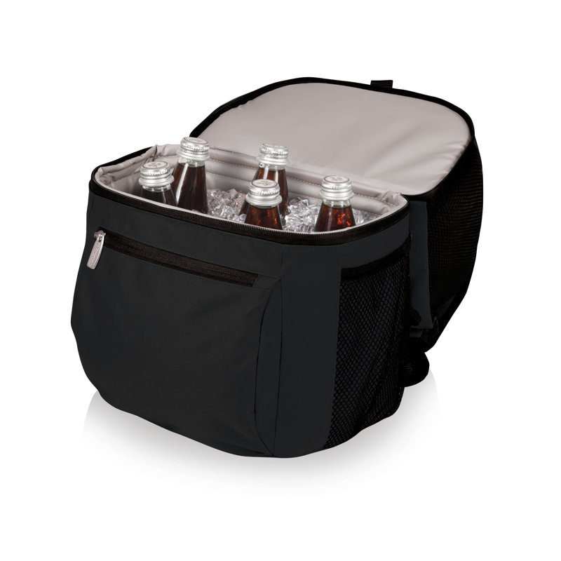 Zuma Backpack Cooler - Soft-Sided Insulated Outdoor Lunch Bag, Black