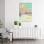 Chilly Ny Days, paysage contemporain abstrait, art mural d'hiver-2055012362