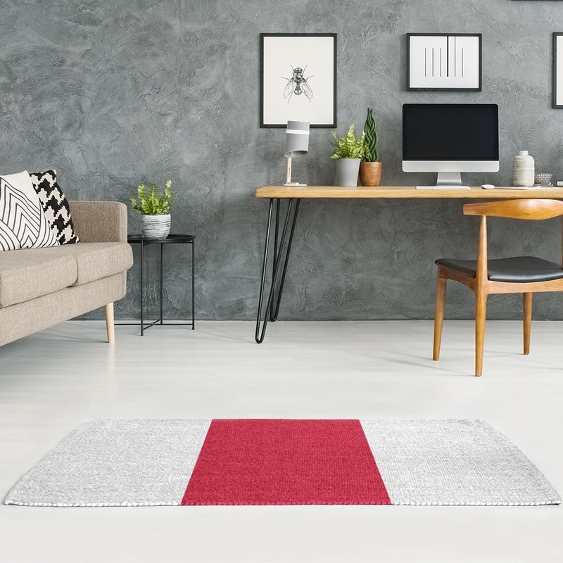 Chenille Indoor Rug, Rectangle 4' x 6'