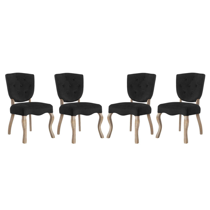 Array Dining Side Chair, Black