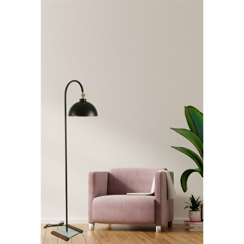 Bovell 165cm Arched Floor Lamp