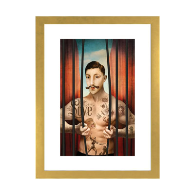 «Seven of Wands» par Catrin Welz-Stein - impression d'art graphique