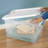 Sterilite 70 Quart Ultra Latch Storage Box and 64 Qt. Container