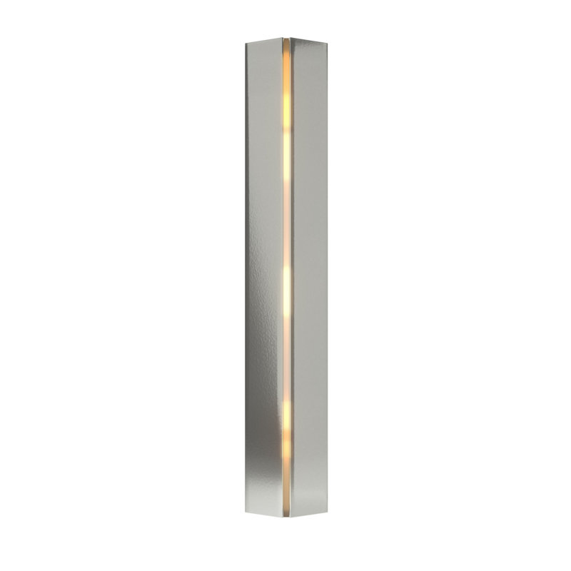 Gallery Steel LED Flush Mounted Sconce, Sterling