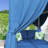 Outdoor Patio Sunbed With Curtains-1578365453