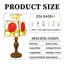 Lampe de table Rose