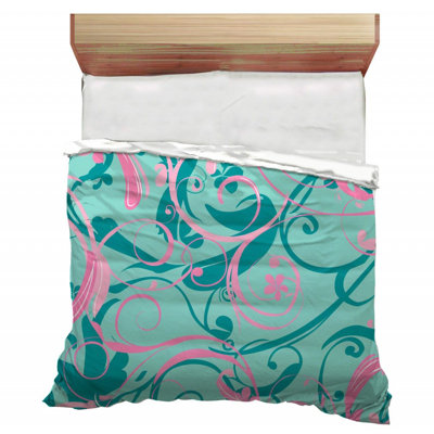 Édredon uni en microfibre / polyester