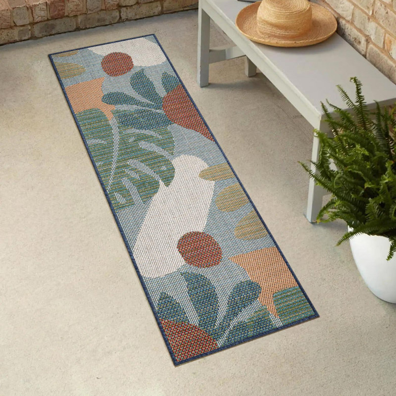 Indoor / Outdoor Rug, Runner 2'7" x 12'