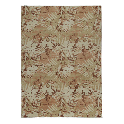 South Sea Wool Camouflage Indoor Rug