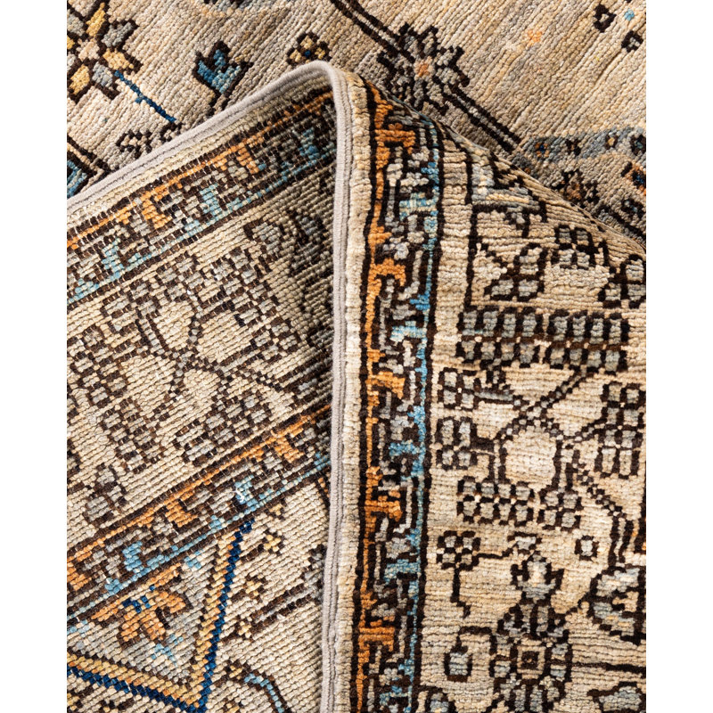 Serapi One-of-a-Kind 3' 11" X 6' 2" Hand Knotted Area Rug